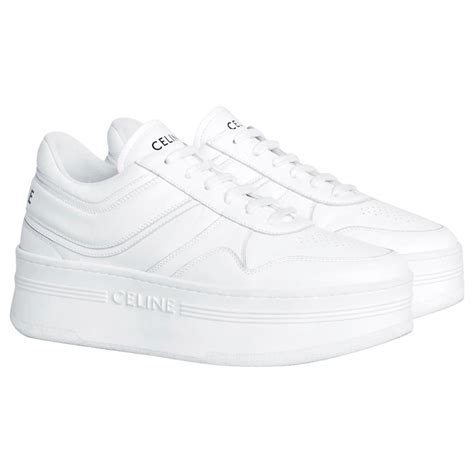 celine platform sneakers|celine white platform sneakers.